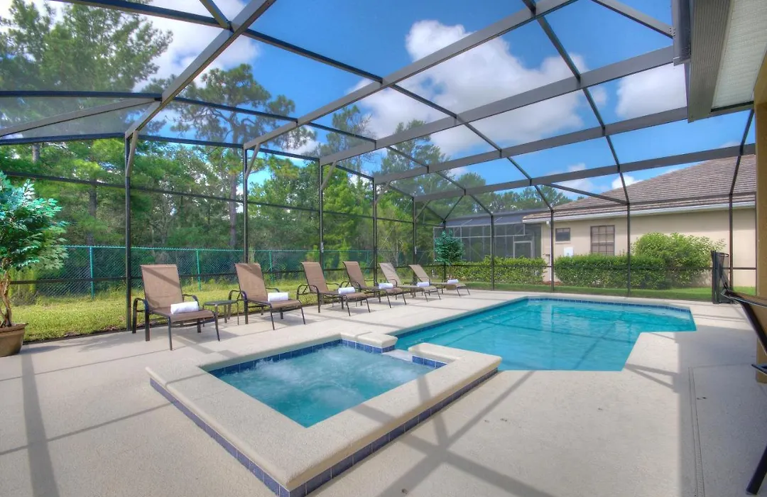 South Facing Pool Near Disney 5 Bed Luxury-1