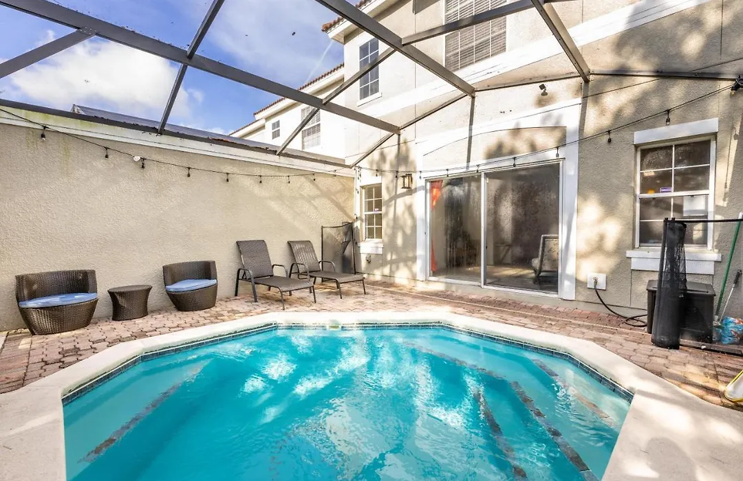 Townhouse With Pvt Pool Near Disney-1