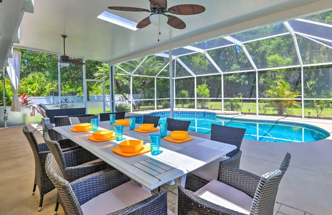 Sunlit Doral Woods House With Lanai And Heated Pool!-1