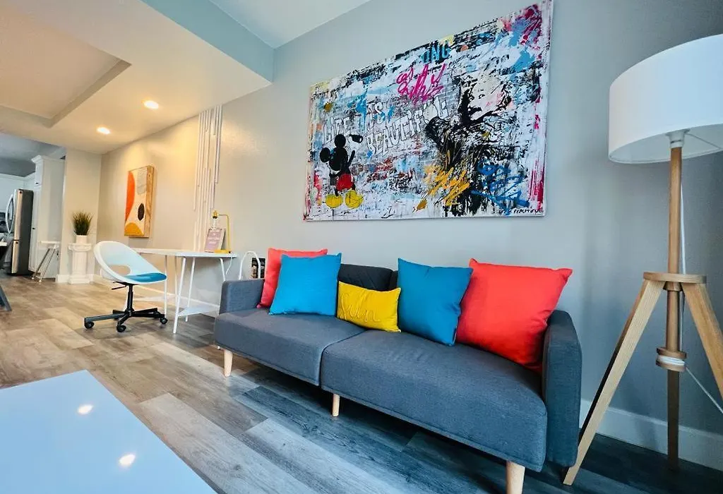 New Townhouse ,Mins De Parques Tematicos De Orlando-1