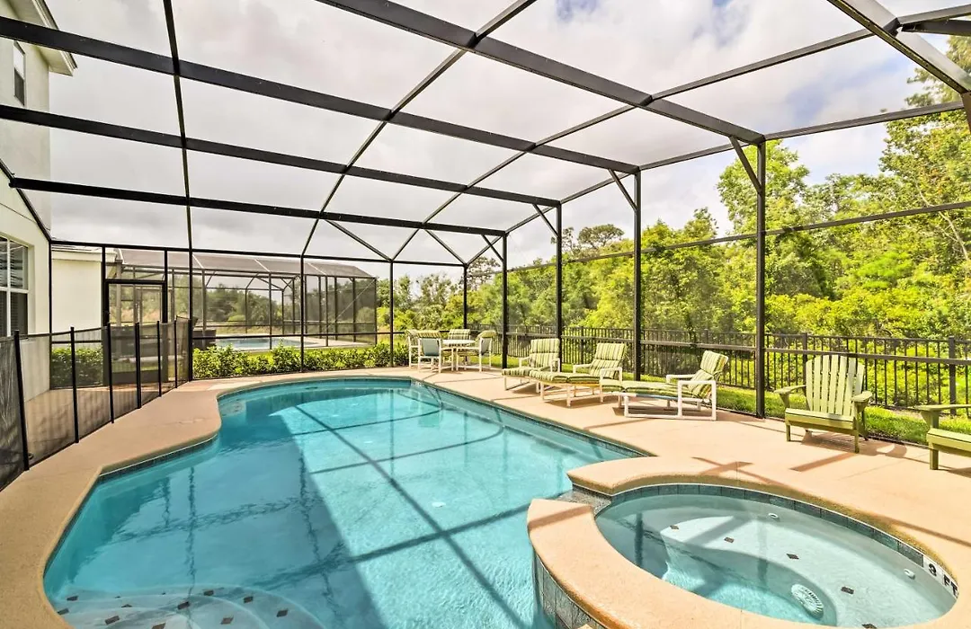 Home W/ Private Pool & Spa: 8 Mi To Disney-1