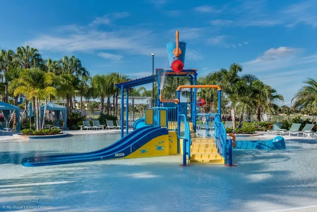 Stunning Solara 9Br 7Ba Resort Villa, Mins To Disney-1