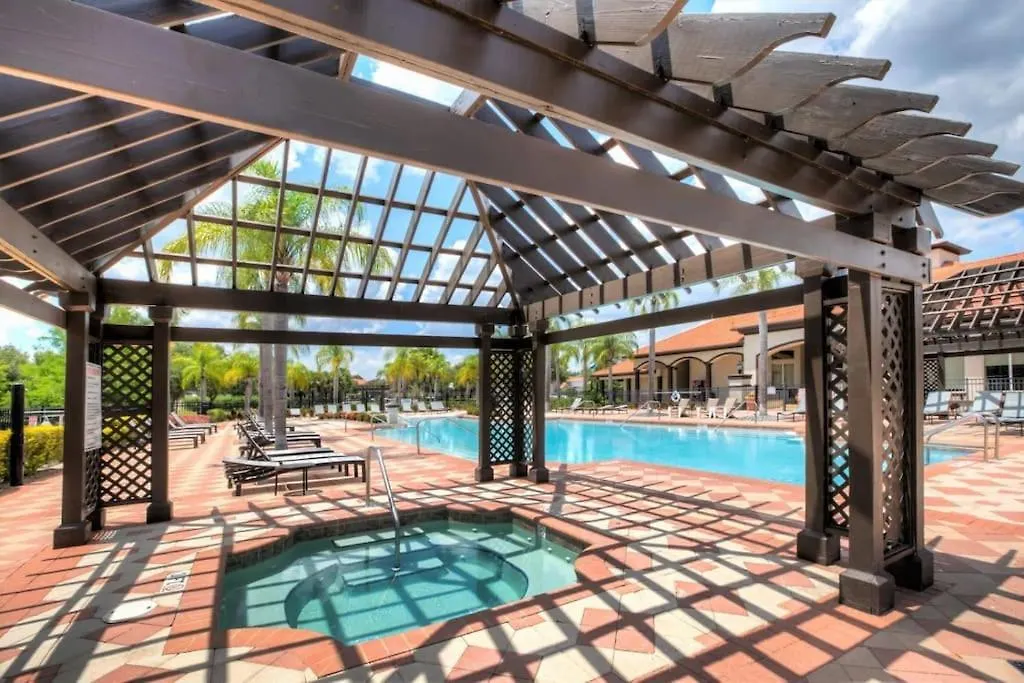 5Br Mansion - Family Resort - Private Pool, Bbq, Theater!-1