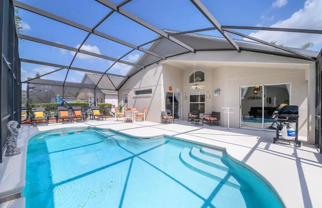 Stunning 4Br Resort Home With Private Pool, Games Room & Bbq, Near Disney!-1