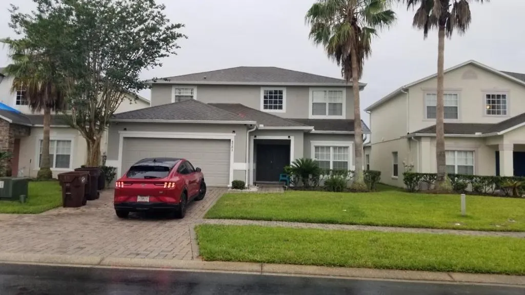 Spacious 5Br, 3,5Ba Villa South Facing Pool 4781 Villa-1