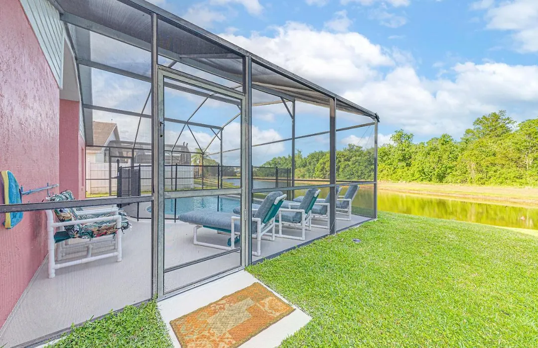 New! Disney Vacation Oasis! 4B/2B, Lake View And Private Pool-1