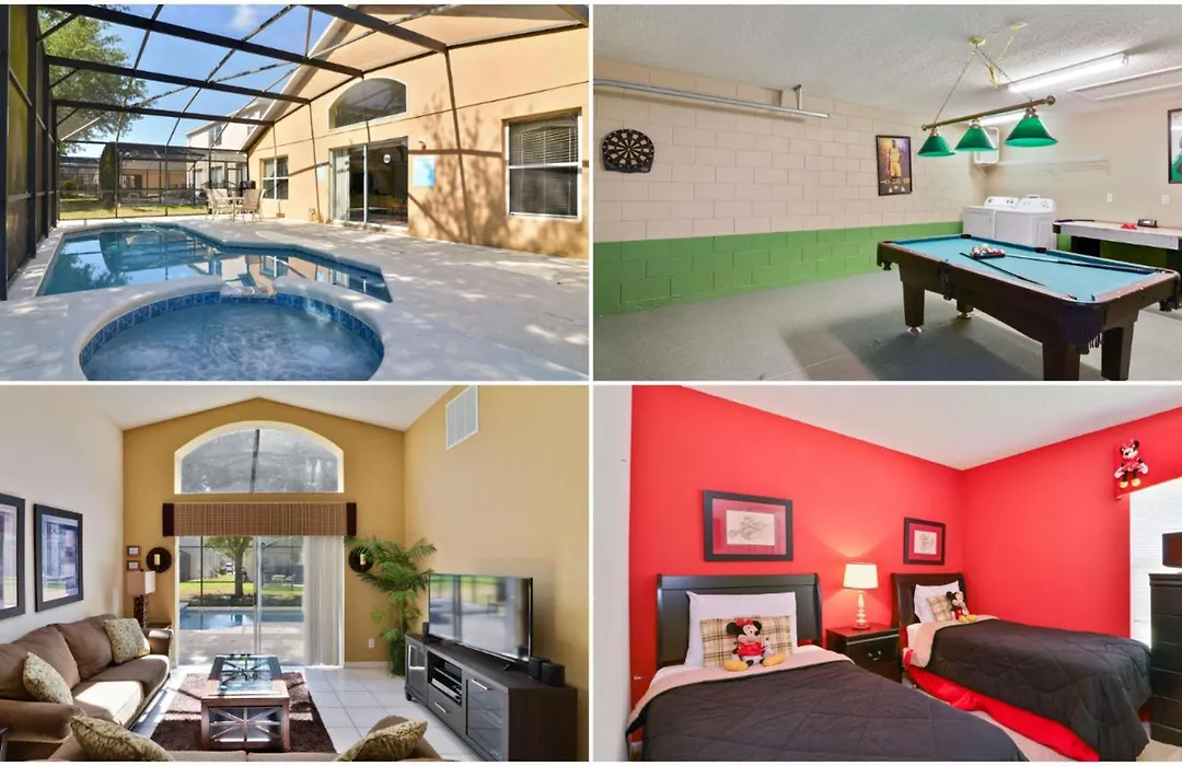 Shooting Star - Family Friendly 4 Bed Pool Home On Emerald Island Resort - Close To Disney World!-1