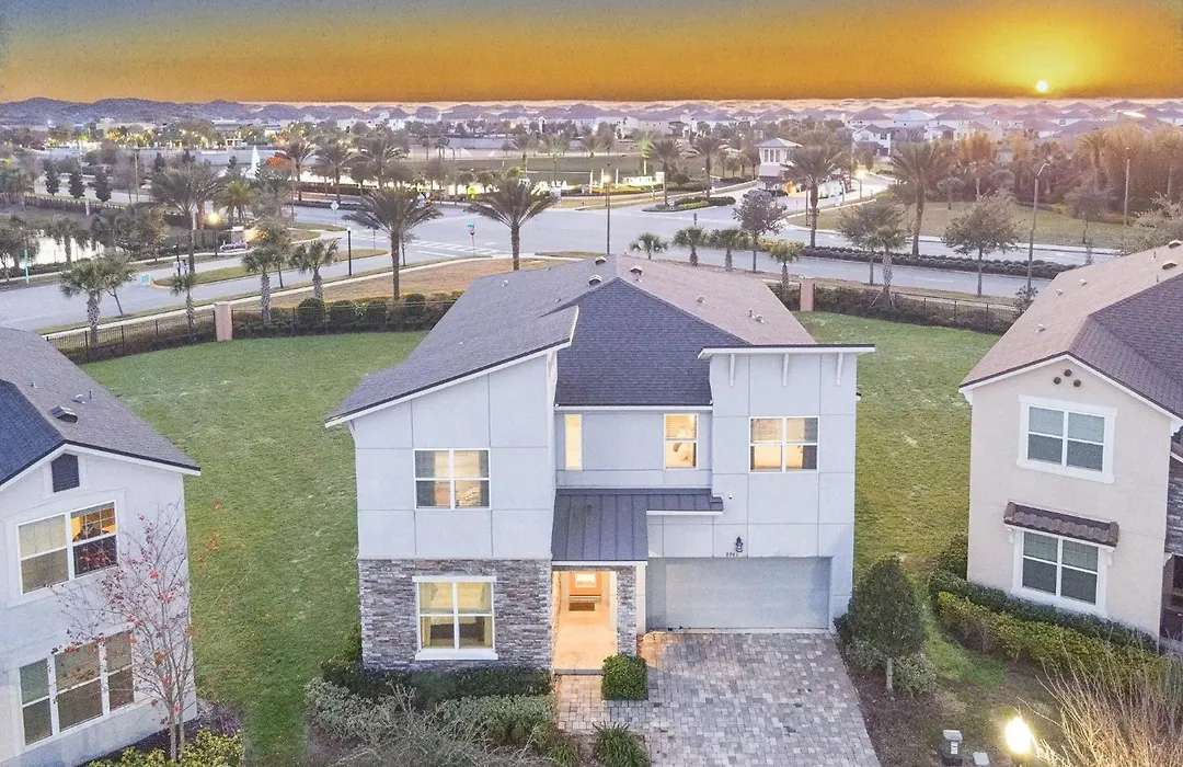 Elegant 9-Bedroom Villa Close To Disney! Villa-1