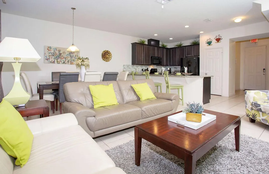 Family Friendly 4 Bedrooms With Gameroom Close To Disney In Compass Bay 5103-1