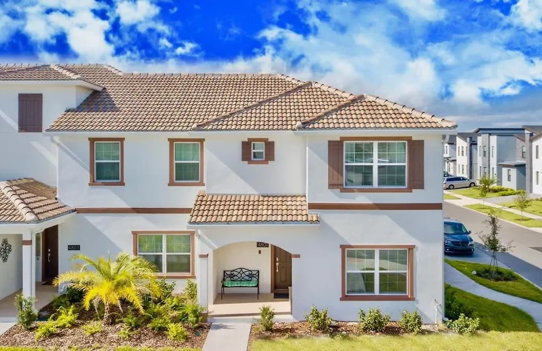 Wonderful 5 Bedroom W/ Pool Close To Disney 4801-1