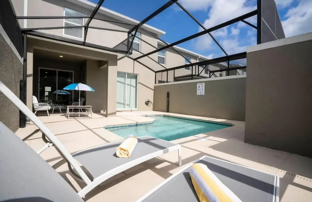 Gorgeous 4 Bedroom W Screened Pool Close To Disney 2653-1