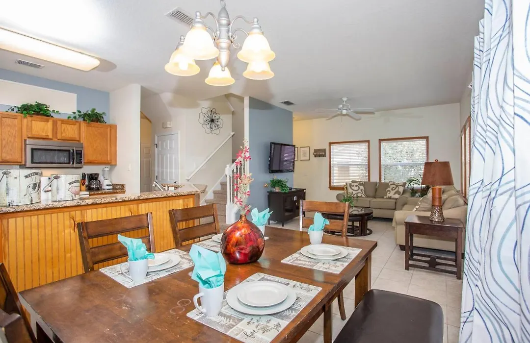 Four Bedroom W/ Pool Close To Disney 8570-1