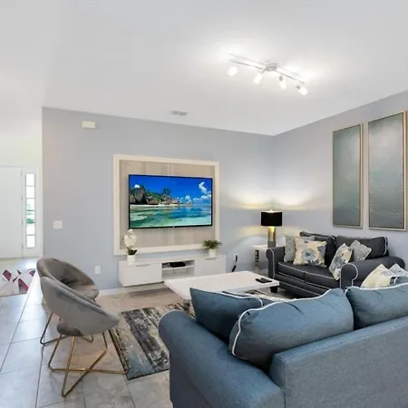 Luxury Town Home With Splash Pool In Solara Resort Townhouse-3