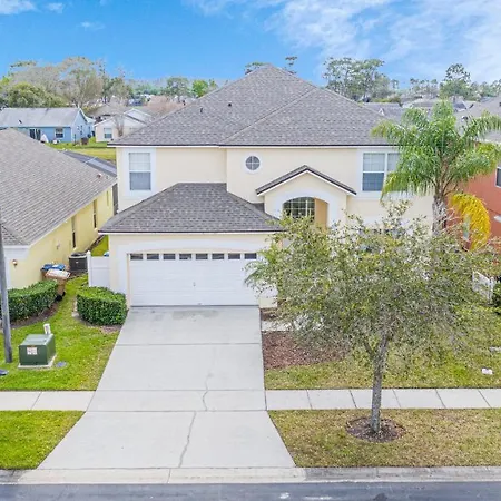 Disney Dream With Hot Tub, Pool, Xbox, Games Room, Lakeview, 10 Min To Disney, Clubhouse-3