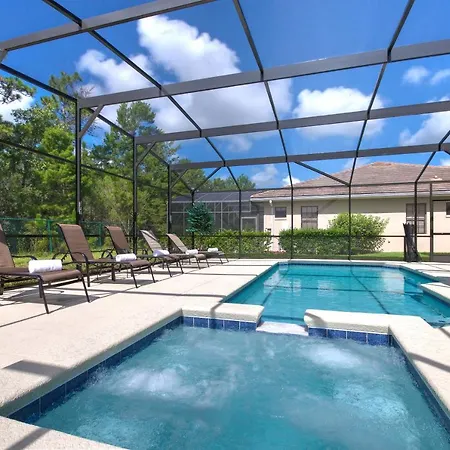 South Facing Pool Near Disney 5 Bed Luxury-3