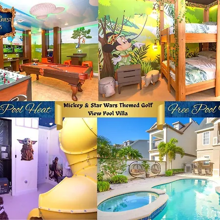 Mickey & Star Wars Themed Reunion Home Near Disney By Be Our Guest Homes-3
