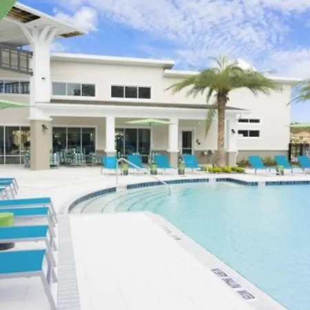 Luxurious 6Br Family Mansion Near Disney Pool-2