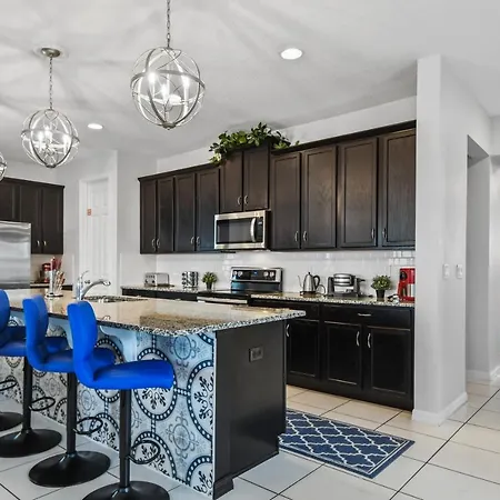 Ultimate 9-Bed Luxury Retreat - Movie Theater, Game Room, Pool, Spa & Themed Bedrooms In Resort Paradise-3