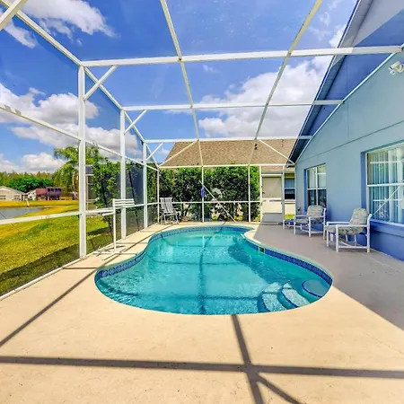 Fascinating Lake View With Private Pool And Game-Room, Near Disney!!-3