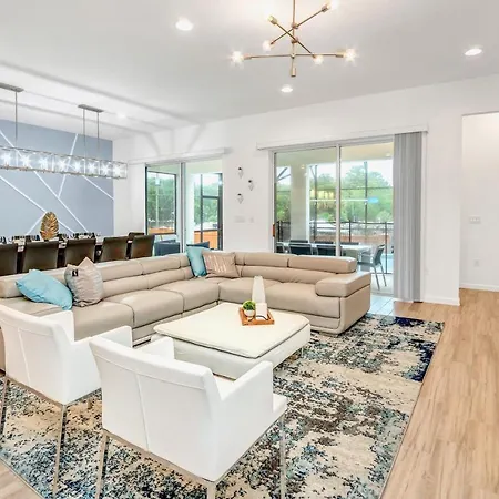Family Resort - 12Br Mansion With Pool, Bbq & Games!-3