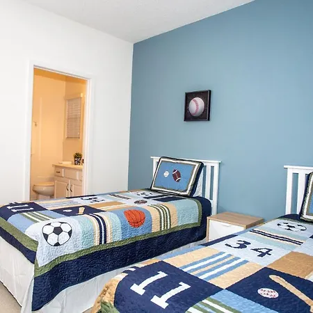 Stunning 6 Bedroom Single Family Home Close To Disney 327-3