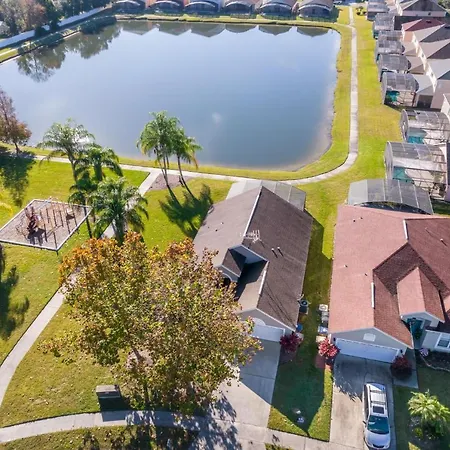South Facing Pool With Stunning Lake View - Family Friendly Home - Nr Disney-3