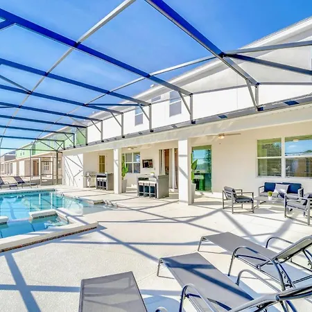 15Br Mansion With Pool Hot Tub Theater & Games Room-3
