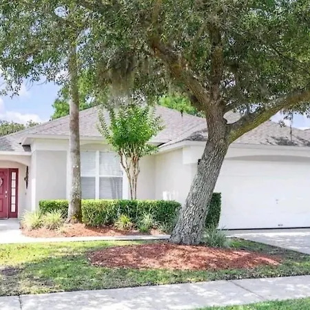 Relaxing, Private Family Home At Lake Berkley Resort, South Facing Pool, Near Disney, Seaworld-3