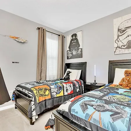 Near Disney - 8Br Family Home - Pool Bbq & Games-3