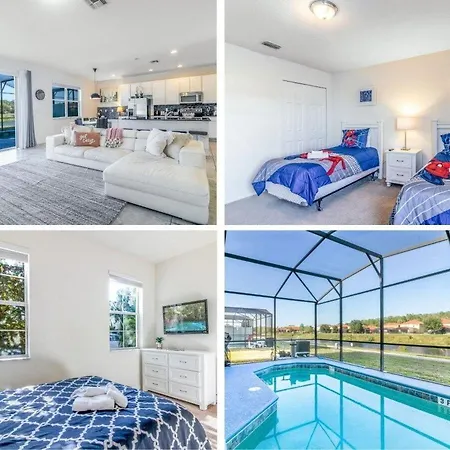 Comfy 4 Bedroom Townhouse With Pool Near Disney-2