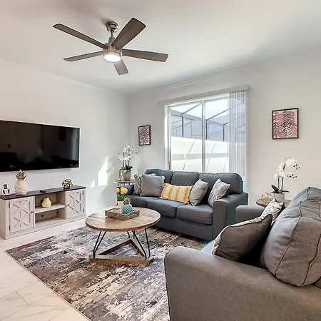 Peaceful 4Br Th With Waterpark & Private Pool-2