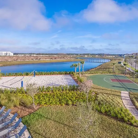 4Bd Encanto Home W/Free Water Park At Storey Lake-2