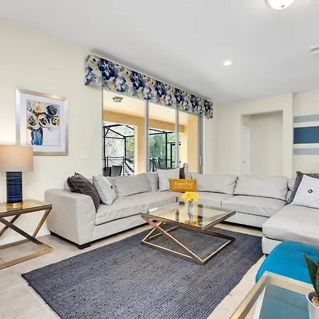Grand 8Bd Villa With Themed Rooms And Game Room! Close To Disney! #8Ws883-2