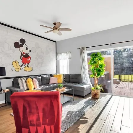 Newly Renovated Stylish Villa With Star Wars Mickey And Safari Themed Rooms #3Tv4706-3