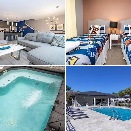 Townhome Next To Disney Parks Splash Pool 4410-3