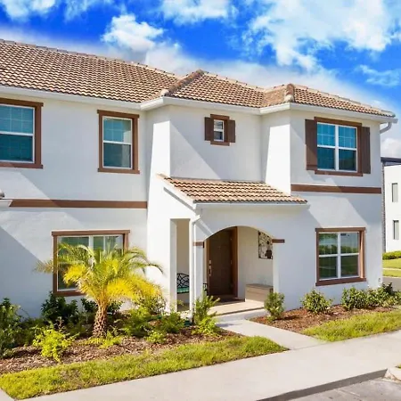 Wonderful 5 Bedroom W/ Pool Close To Disney 4801-3