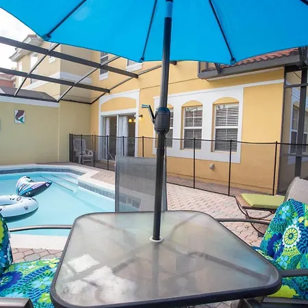 Four Bedroom W/ Pool Close To Disney 8570-2