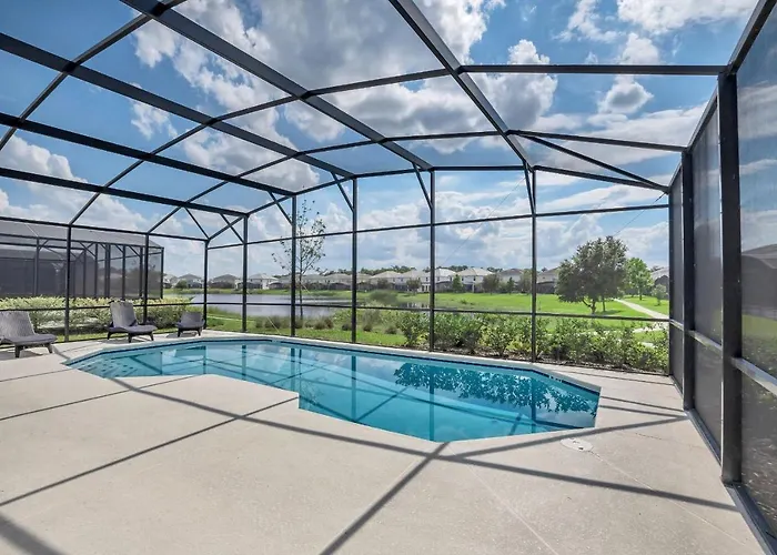 Family Resort - 6Br Mansion - Private Pool, Bbq And Theater Kissimmee