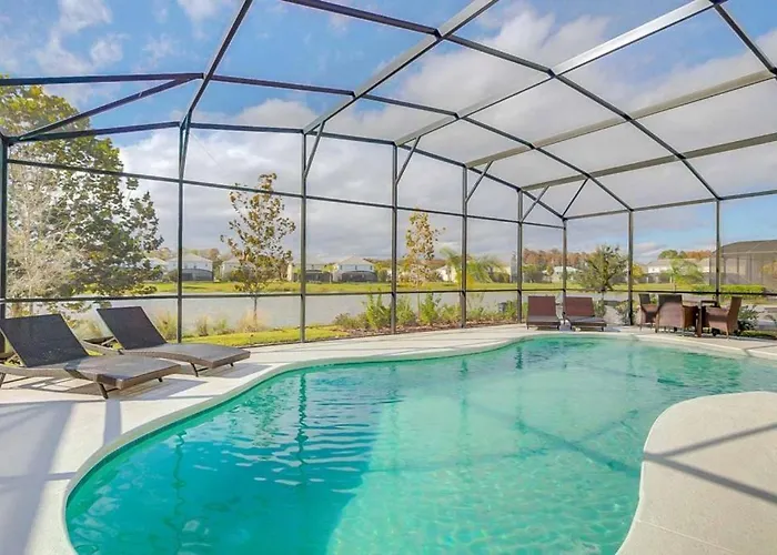 6Br Mansion At Family Resort - Private Pool, Bbq, Games!