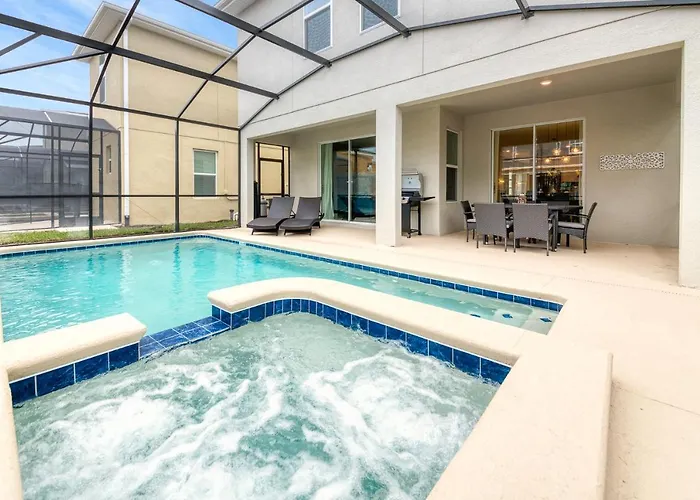 6Br Mansion - Family Resort - Private Pool, Hot Tub And Bbq!