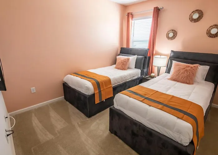 Family Resort - 6Br Mansion Near Disney - Private Pool, Bbq!