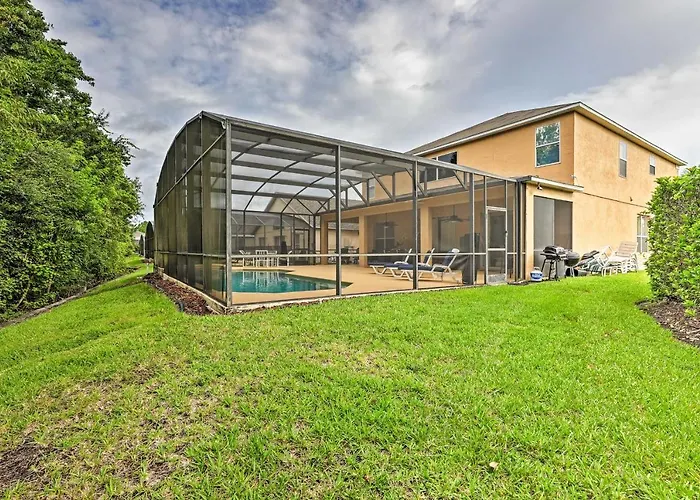 14 Mi To Disney Parks: Spacious Kissimmee Home admite animales