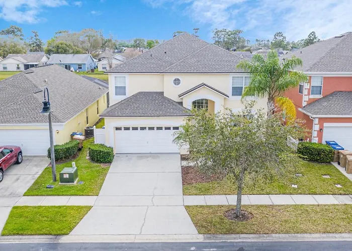 Disney Dream With Hot Tub, Pool, Xbox, Games Room, Lakeview, 10 Min To Disney, Clubhouse