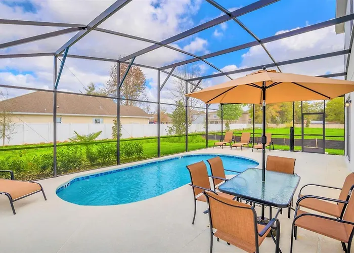 8Br - Family Luxury Resort - Sleeps 16 - Private Pool, Theatre And Games! Kissimmee with Pool