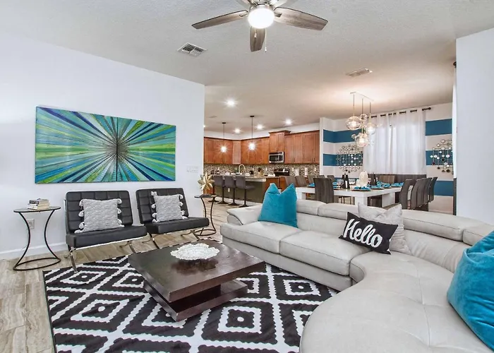 Pet friendly Across From Clubhouse, Private Poolspa-1651Str Kissimmee