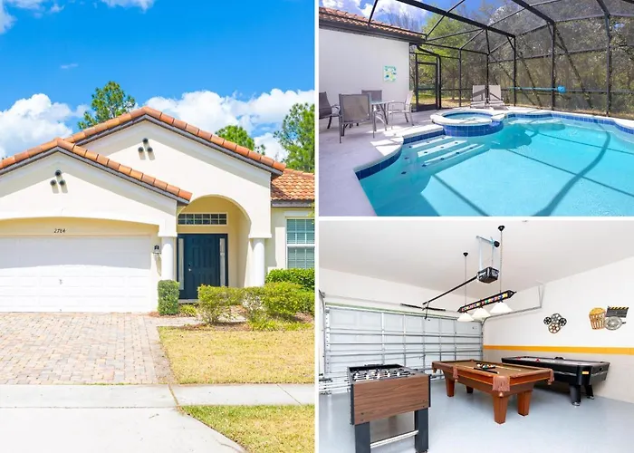 Near Disney Villa With Game Room