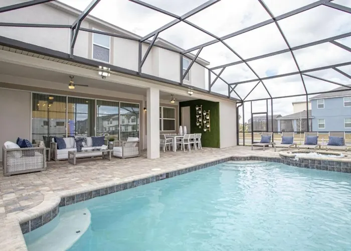 Luxury Pool Home And Game Room At Solara Sa8959