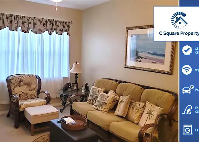 Modern & Comfy 3Br/2Ba Lakeside - 20Min To Disney & Universal, With Queen Beds, Pkg