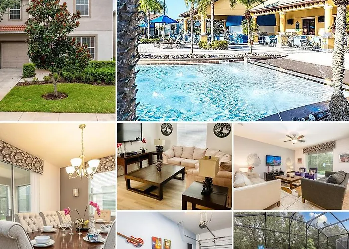 Lux 6 Bed King 5Bath Resort/Villa Close To Disney