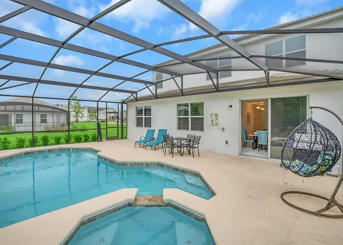 Bright 6Br Resort Home - With Private Pool And Hot Tub - Near Disney